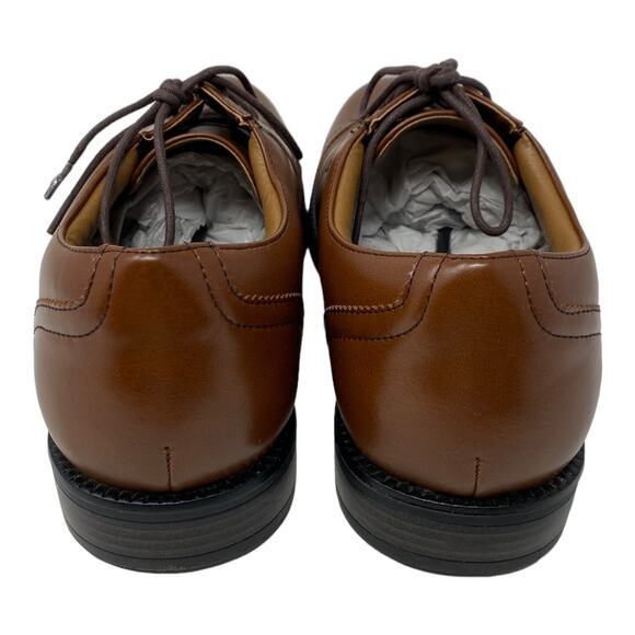Dockers Men’s Size 11.5 Garfield Business Dress Shoes Brown Lace Up Comfort - Picture 5 of 9